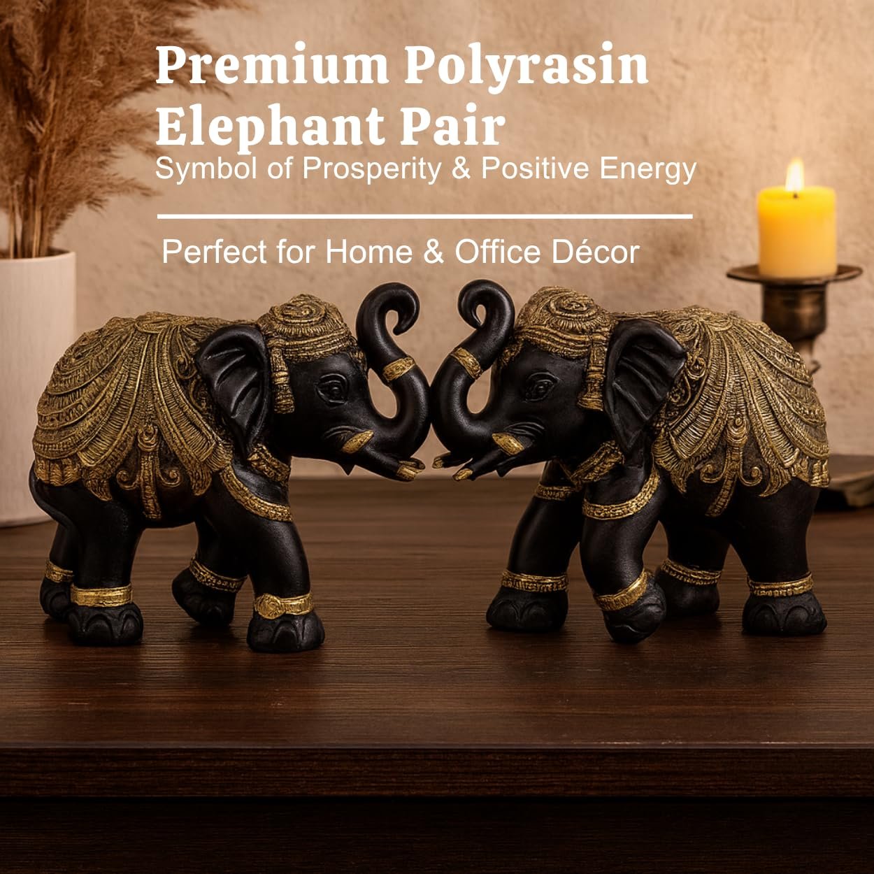 premium elephant pair showpiece premium elephant pair showpiece