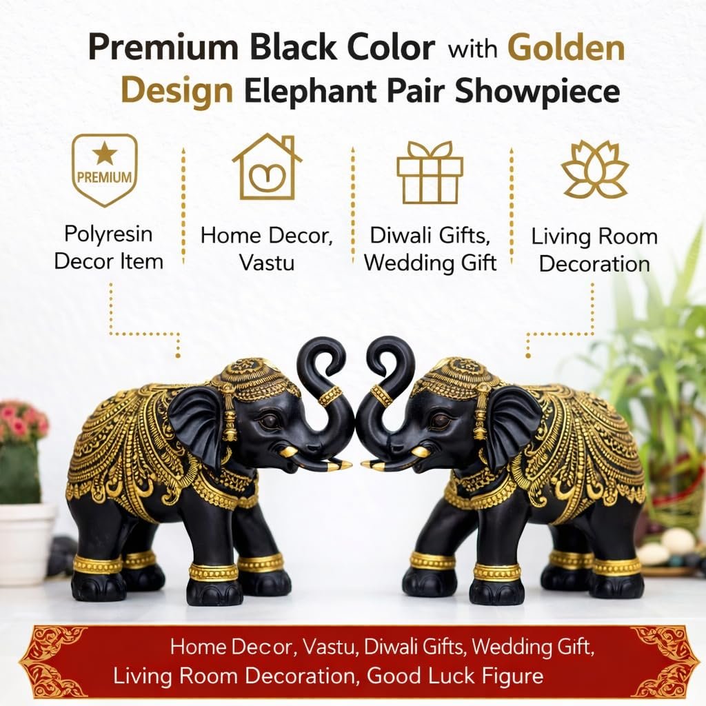 premium elephant pair showpiece premium elephant pair showpiece
