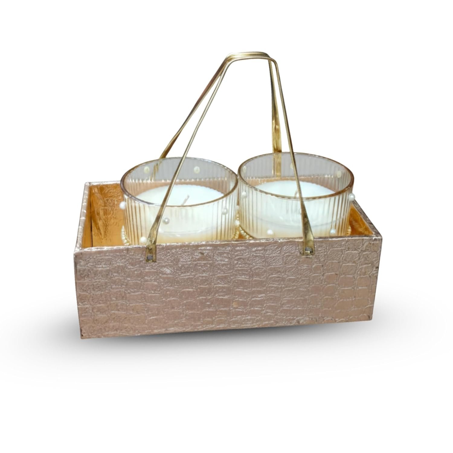 luxury handmade glass jar candle (set of 2) | 80+ hours burn luxury handmade glass jar candle (set of 2) | 80+ hours burn