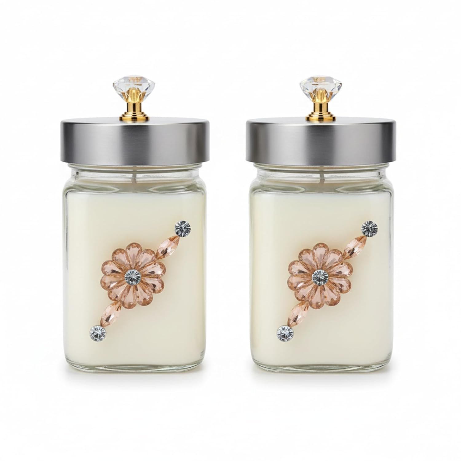 luxury handmade glass jar candle (set of 2) | 80+ hours burn (copy) luxury handmade glass jar candle (set of 2) | 80+ hours burn (copy)