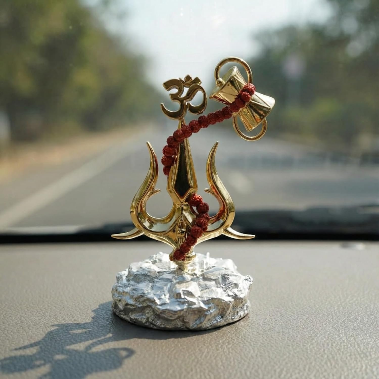 trishul damaru shiva idol for car dashboard trishul damaru shiva idol for car dashboard