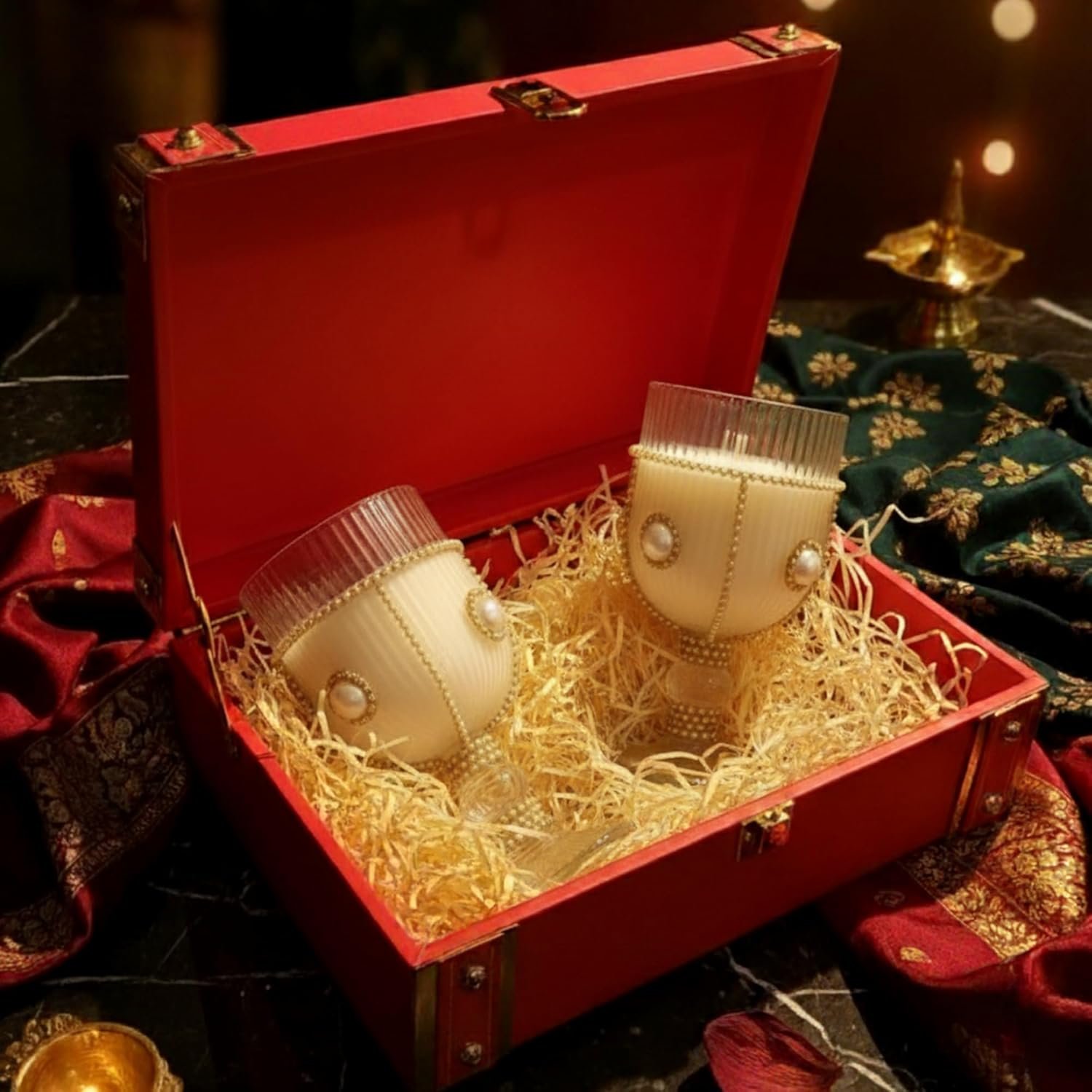 wax diya candle set | light candles for home decor & diwali decoration (copy)